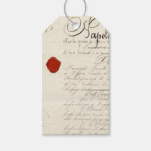 Etiqueta de Diário de Script Romântico