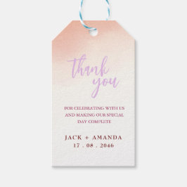 Para Presente Etiqueta de embalagem de decoração de casamento ro