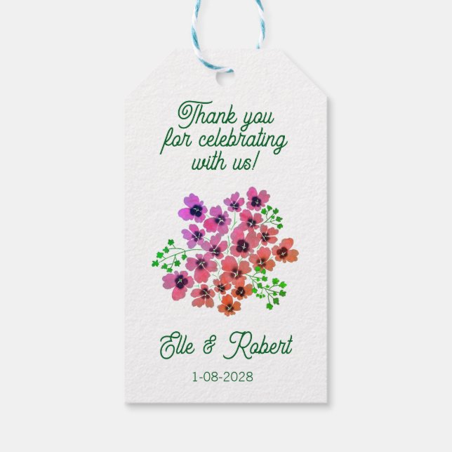 Para Presente Etiqueta de Favor  (Verso)