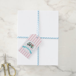 Para Presente Etiqueta de Favor de Aniversário do Caminhão de So