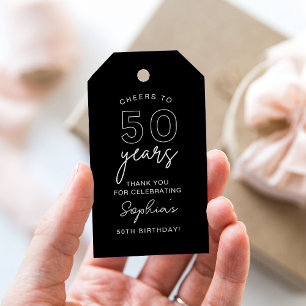 Para Presente Etiqueta de favor de Festa de aniversário LOLA 50t