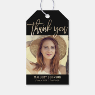 Para Presente Etiqueta de Favor de Graduação de COR EDITÁVEL 