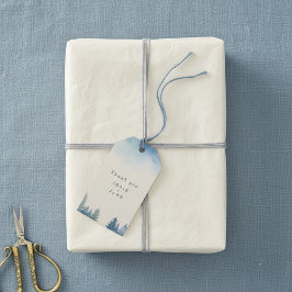 Para Presente Etiqueta de lembrancinha de casamento com pinheiro