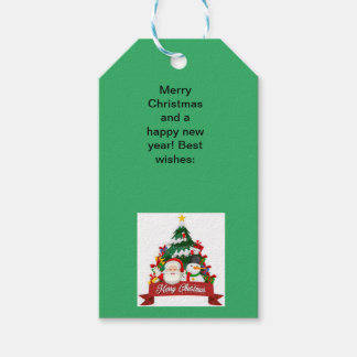 Para Presente etiqueta de Natal