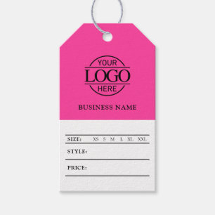 Para Presente Etiqueta de preço de logotipo de negócios de mídia