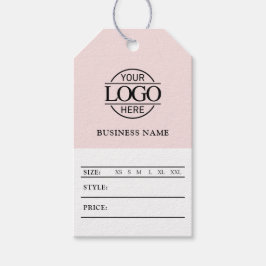 Para Presente Etiqueta de preço de logotipo de negócios de mídia