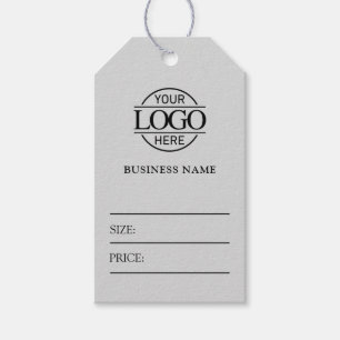 Para Presente Etiqueta de Preço de Roupas com Logotipo de Negóci