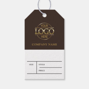Para Presente Etiqueta de Preço de Roupas com Logotipo de Negóci