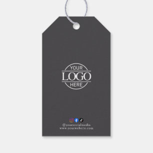 Para Presente Etiqueta de Preço de Roupas com Logotipo de Negóci