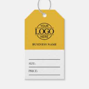 Para Presente Etiqueta de Preço de Roupas com Logotipo de Negóci