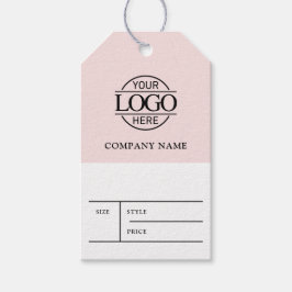 Para Presente Etiqueta de Preço de Roupas com Logotipo de Negóci