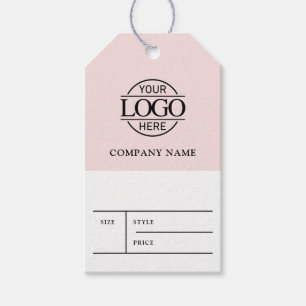 Para Presente Etiqueta de Preço de Roupas com Logotipo de Negóci