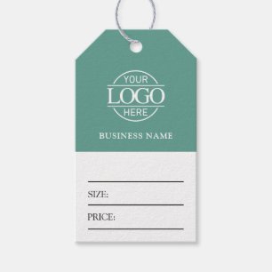 Para Presente Etiqueta de Preço de Roupas com Logotipo de Negóci