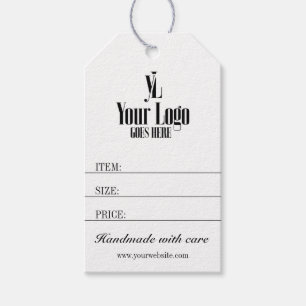 Para Presente Etiqueta de Preço de Roupas de Loja de Luxo
