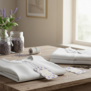 Para Presente Etiqueta de preço relacionada à Lavanda elegante c