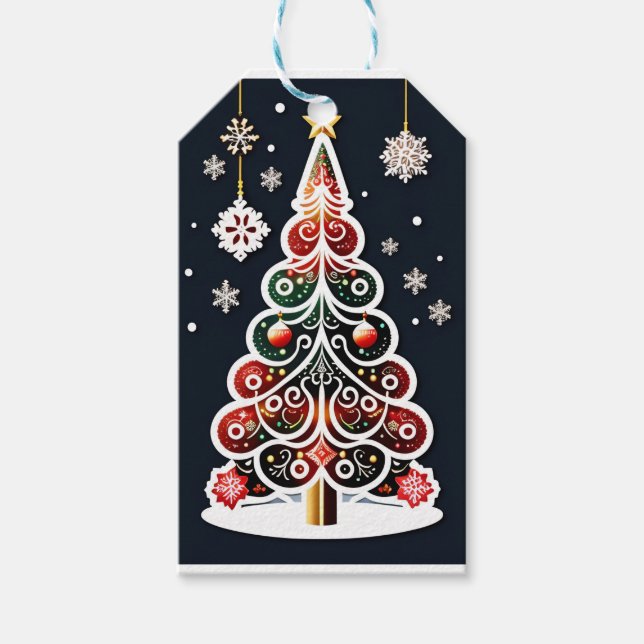 Para Presente Etiqueta de presentes (Frente)