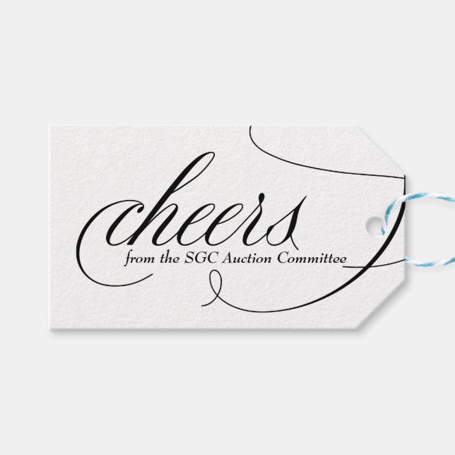 Para Presente Etiqueta de presentes (Frente (horizontal))