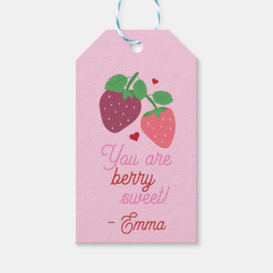 Para Presente Etiqueta de presentes Berry Sweet, Dia de os namor