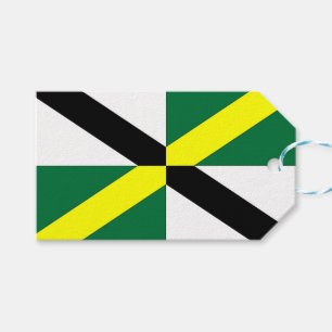Para Presente Etiqueta de presentes com bandeira de Monterey Cit