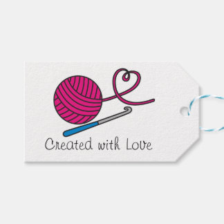 Para Presente Etiqueta de presentes de amor de Yarn