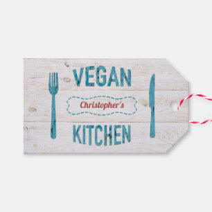 Para Presente Etiqueta de presentes de comida com base em planta