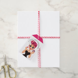 Para Presente Etiqueta de presentes de cupcake