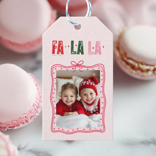 Para Presente Etiqueta de presentes de fotos de Natal personaliz