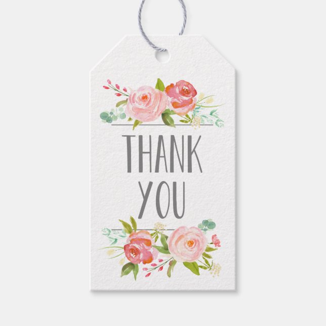 Para Presente Etiqueta de presentes do chá (Frente)