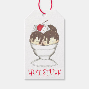 Para Presente Etiqueta de presentes do Sorvete do Namorados HOT