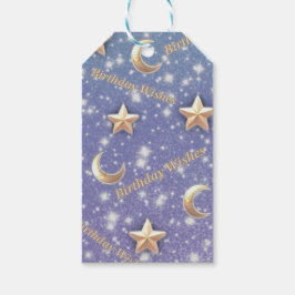 Para Presente Etiqueta de presentes personalizada de aniversário