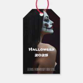 Para Presente Etiqueta de presentes personalizada em negrito - E