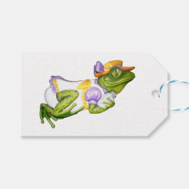 Para Presente Etiqueta de Sapo Carrossel Animal Photo Gift