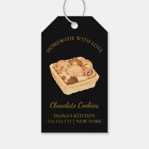 Para Presente Etiqueta de suspensão de cookies frescos e simples