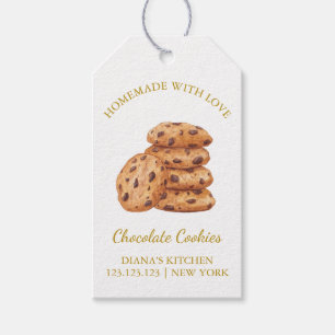 Para Presente Etiqueta de suspensão de cookies frescos e simples