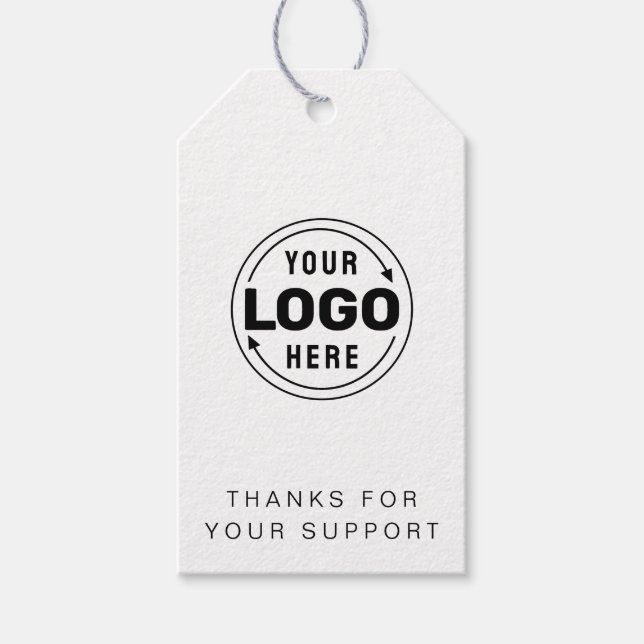 Para Presente Etiqueta de travamento de preço de negócios editáv (Frente)