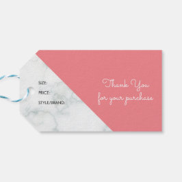 Para Presente Etiqueta de travamento do tamanho do preço do vest