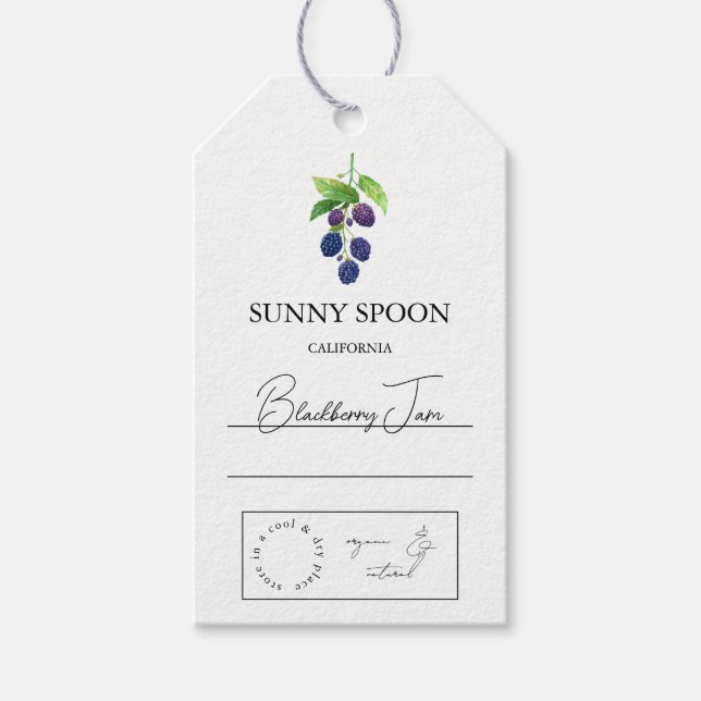 Para Presente Etiqueta de troca de amora (Frente)