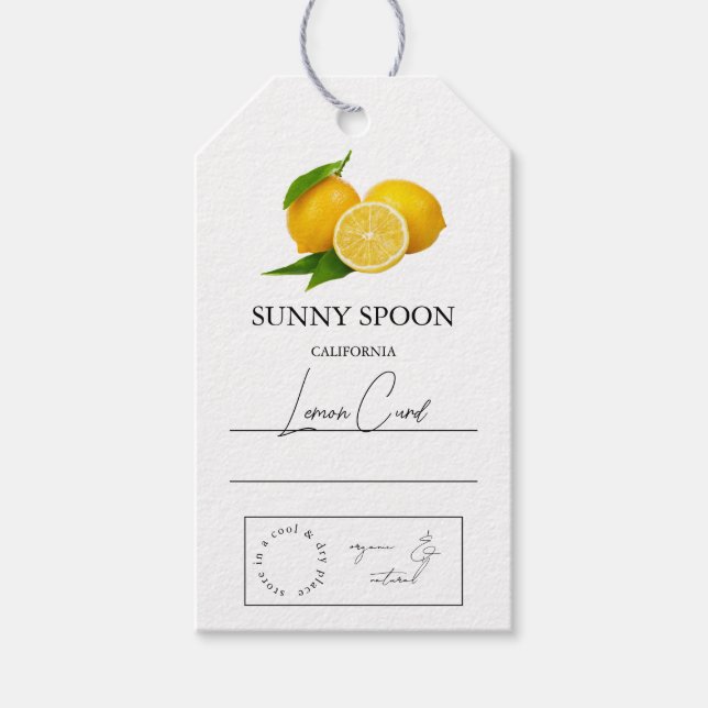 Para Presente Etiqueta Lemon Hang (Frente)