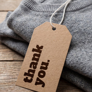 Para Presente Etiqueta Mínima Simples de Swing de Preço Comercia