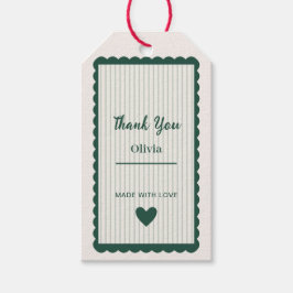Para Presente Etiqueta Personalizada de Agradecimento Tag de Pre