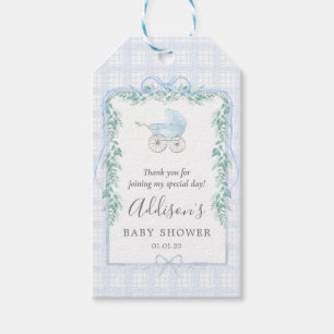 Para Presente Etiqueta Preppy Southern carruagem Favor