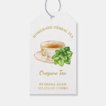 Etiqueta Simples de Tea Hang