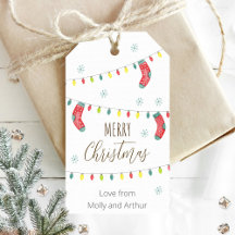 Feliz Natal, etiqueta de Natal de Natal