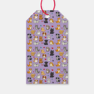 Para Presente Gatinhos e Cuppies - Etiqueta de presentes