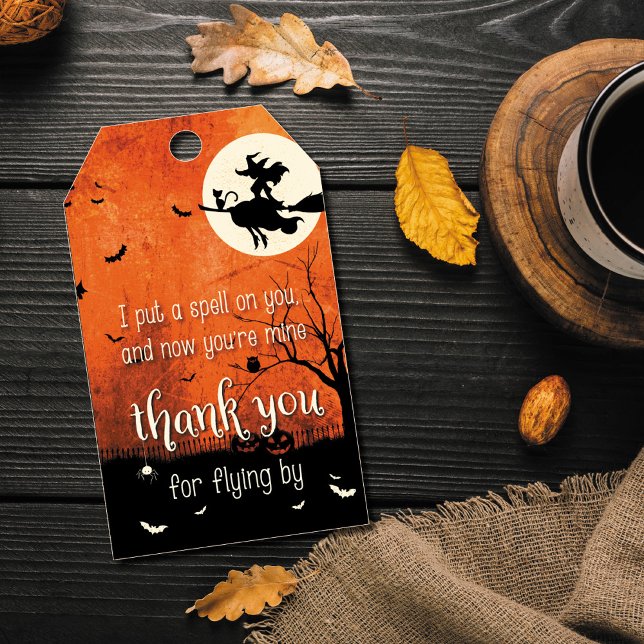 Para Presente Halloween De Hocus Pocus Obrigado Etiqueta Favoráv (Criador carregado)