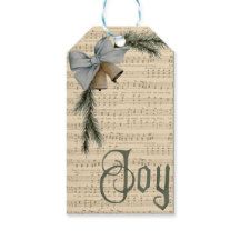 Joy to the World com Arco e Bells - Etiqueta de Pr