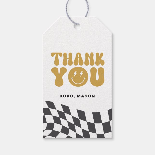 Para Presente Legal Cara, Obrigado Etiqueta ・ Etiqueta de presen (Frente)