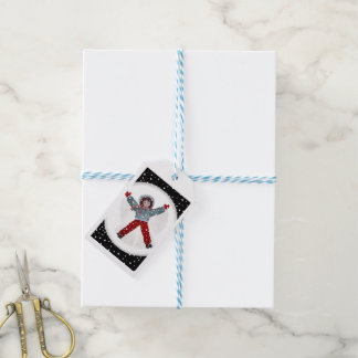 Para Presente Linda Etiqueta de Presente, design desenhado à mão