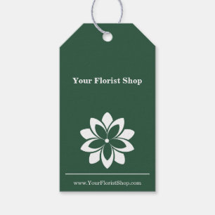 Para Presente Logotipo Florista Personalizado 🌸 e Etiqueta QR C