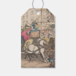 Para Presente Londres - Etiqueta de presentes